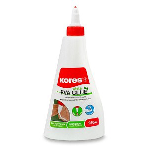 Lepidlo tekuté White glue 250 ml, rychlouzávěr, lepí i dřevo