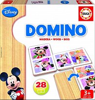 Domino Minnie/Mickey dřevěné