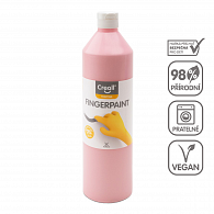 Creall prstová barva HAPPY INGREDIENTS, 750 ml, růžová