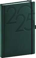 NOTIQUE Denní diář Ajax 2025, zelený, 15 x 21 cm