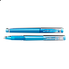 UNI gumovatelné pero s víčkem UF-222, 0,7 mm, nebesky modré