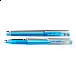 UNI gumovatelné pero s víčkem UF-222, 0,7 mm, nebesky modré