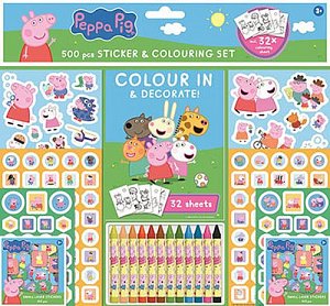 Peppa Pig - Samolepkový set 500, 1.  vydání