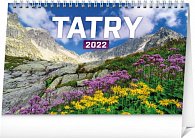Tatry 2022 - stolový kalendár