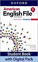 American English File Third Edition Level 1: Student's Book with Digital pack