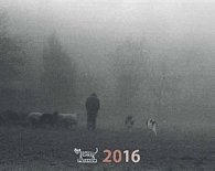 Kalendář Daniel Reynek 2016 - stolní černobílý