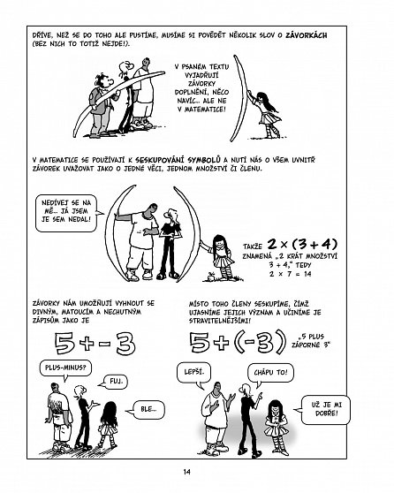 Náhled Algebra - Zábavný komiksový průvodce
