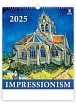 Impressionism 2025 - nástěnný kalendář