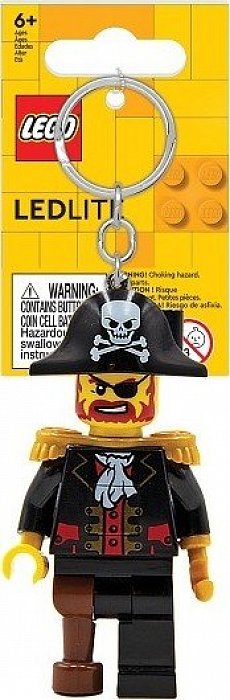 LEGO Iconic Svítící figurka - Kapitán Brickbeard