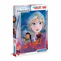 Clementoni Puzzle Supercolor Frozen II / 180 dílků