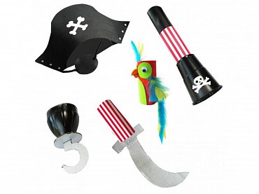 Náhled Re-cycle-me set - Pirátský kostým