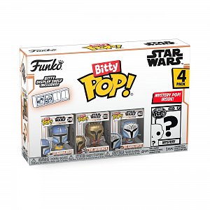 Funko Bitty POP: Mandalorian- Heavy Mandalorian 4PK