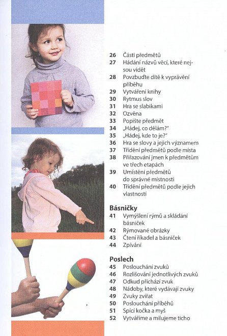 Náhled 100 aktivit Montessori přípravuji své dítě na psaní a čtení