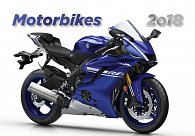 Kalendář nástěnný 2018 - Motorbikes