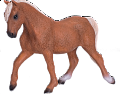 Hřebec Palomino morgánský figurka