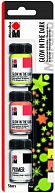 Marabu fluorescenční barva sada STARS 3 x 15 ml