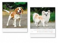 Dogs 2018 - nástěnný kalendář
