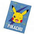 Dětská deka Pokémon Elektrický Pikachu 150x200 cm