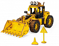 Puzzle 3D Buldozer/211 dílků, dřevěné