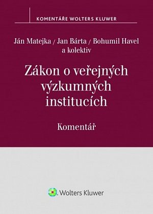 Zákon o veřejných výzkumných institucích - Komentář