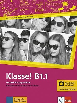 Klasse! B1.1 – Hybride Ausgabe – Kursbuch + MP3/Video allango.net + Lizenz (24 Monate)