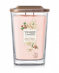 YANKEE CANDLE Snowy Tuberose svíčka 553g / 2knoty