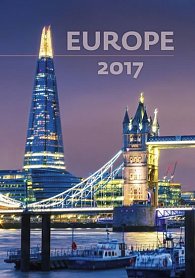 Kalendář nástěnný 2017 - Europe