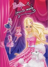 Barbie móda 1 - omalovánka