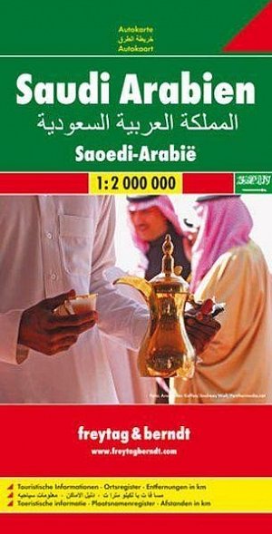 AK 106 Saudská Arábie 1:2 000 000 / automapa