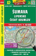 SC 436 Šumava - Lipensko, Český Krumlov 1:40 000