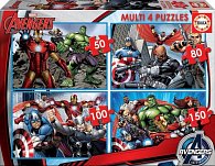 Puzzle Avengers 4v1 (50,80,100,150 dílků)