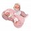Antonio Juan 11325 KIKA - realistická panenka se zvuky a měkkým látkovým tělem - 27 cm