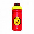 Láhev na pití LEGO ICONIC Girl - žlutá/červená