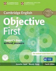 Objective First Student´s Book without Answers with CD-ROM (4th)
