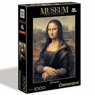 Clementoni Puzzle Museum Leonardo Mona Lisa / 1000 dílků