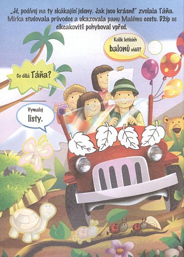 Náhled Úžasný výlet safari - Nalep i nálepky!
