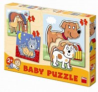 Zvířátka - Baby puzzle