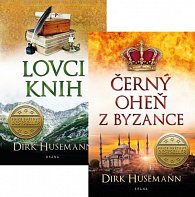 Komplet Černý oheň z Byzance + Lovci knih