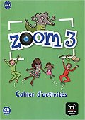 Zoom 3 (A2.1) – Cahier d´activités FLE + CD
