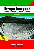 AA Evropa Kompakt atlas 1:1 500 000 / autoatlas