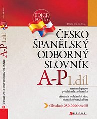 Česko-španělský odborný slovník A-O 1.díl