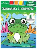 Concorde Omalovánky s vodovkami - Veselá zvířátka A4