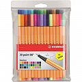 Popisovač STABILO point liner 88 sada 30 ks v PVC pouzdru