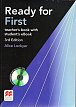 Ready for First (3rd edition): Teacher’s Book + eBook Pack