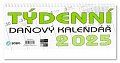 Daňový kalendář 2025 - stolní kalendář