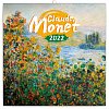 Kalendář 2022 poznámkový: Claude Monet, 30 × 30 cm