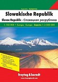 SKSS SP Slovensko - silnice a města 1:150 000