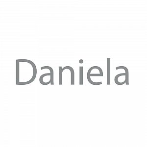 Svíčka se jménem "Daniela"