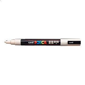 Posca popisovač PC-3M, 0,9 - 1,3 mm, béžová (45)