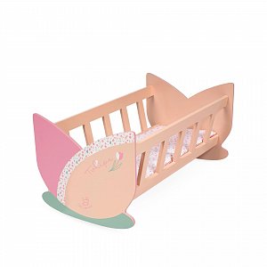 DeCuevas 55174 Dřevěná kolébka pro panenky Tulipe 2025